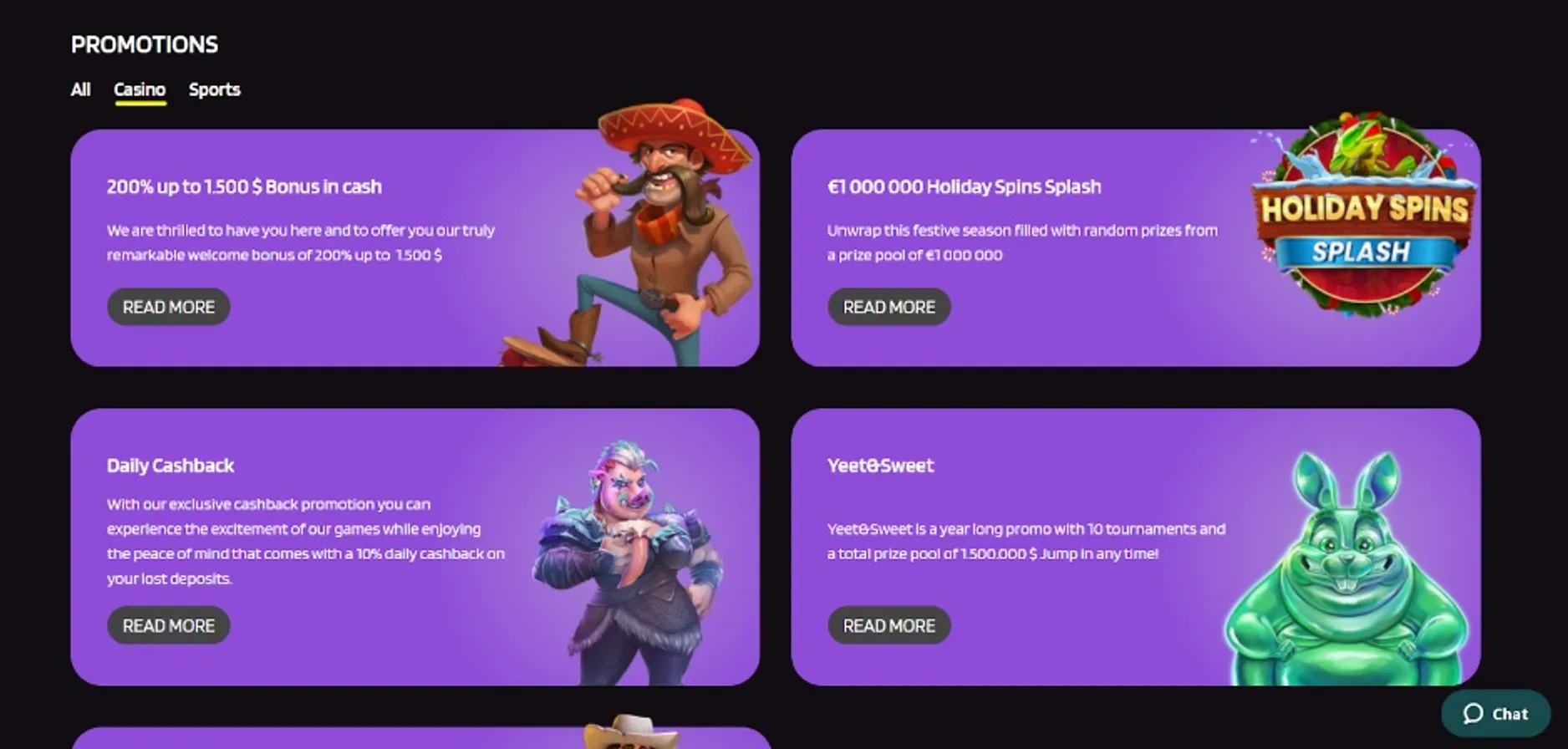 Bets sports